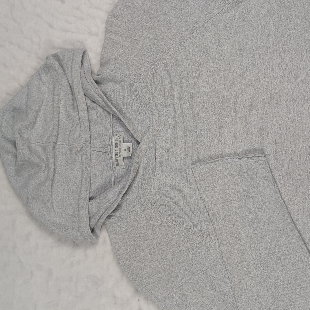 Barefoot Dreams Cozychic Ultra Lite Pullover Hoodie Women's Size Medium